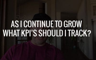 VIDEO: What KPI’s you’d suggest I track?