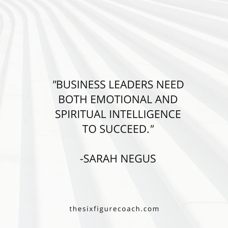 Spiritual Intelligence And How To Tap Into It  by Sarah Negus